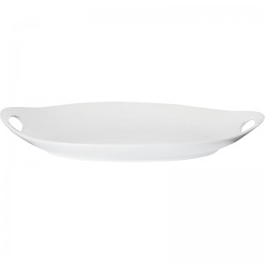 Wayfair Basics™ Wayfair Basics Ceramic Oval Dish with Handles WFBS1599